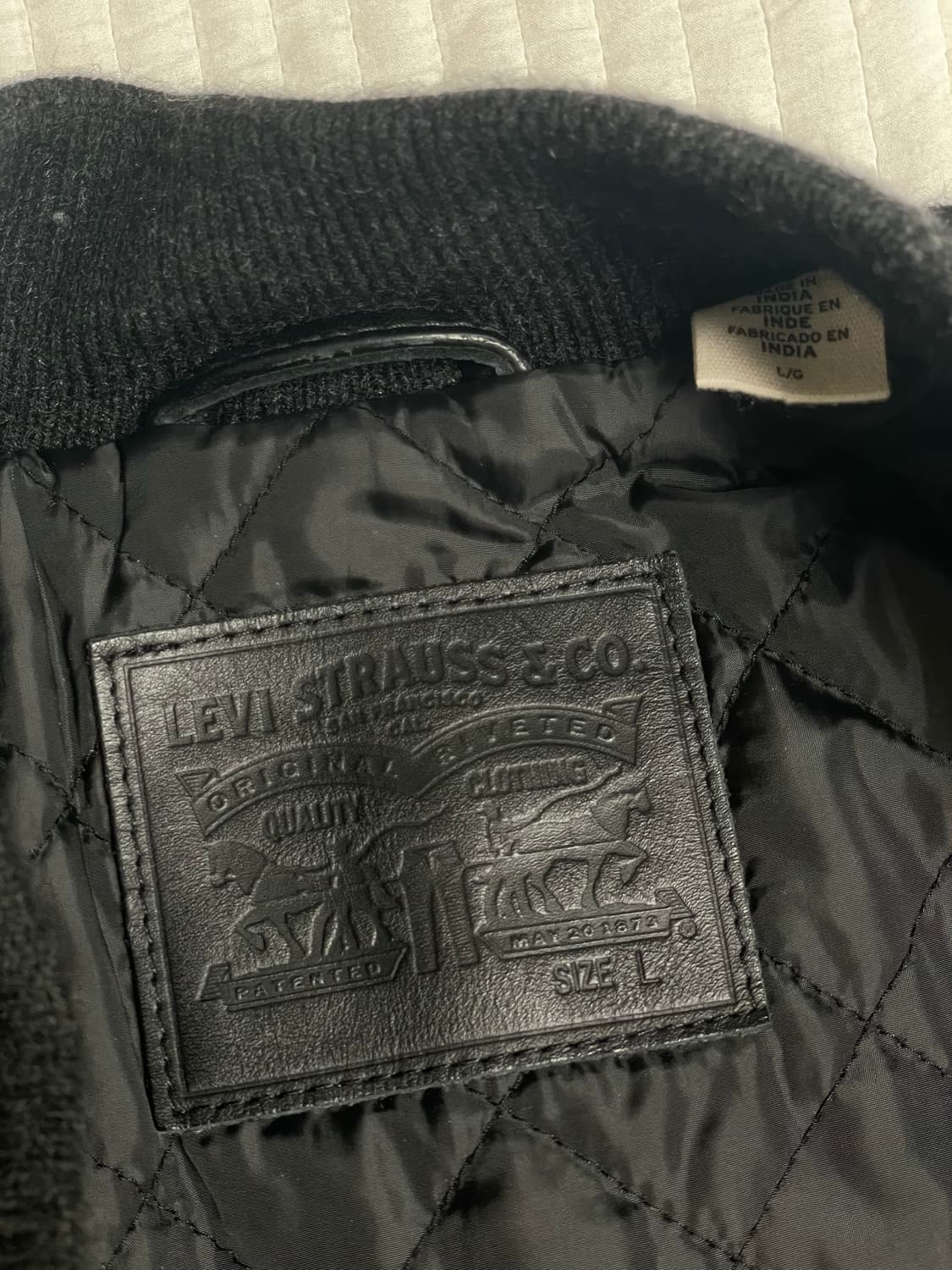 리바이스 다코타 가죽자켓 봄버 L  상품이미지2