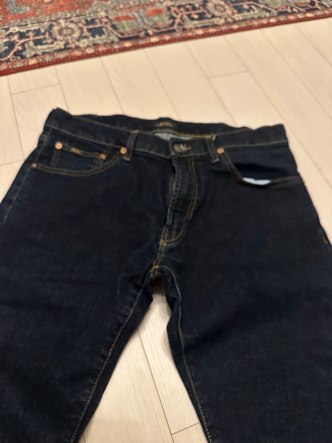 폴로 랄프로렌 생지 데님 청바지 33/30 상품이미지2