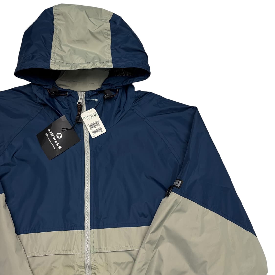 에어워크 올드스쿨 빈티지 배색 바람막이 4XL 상품이미지2