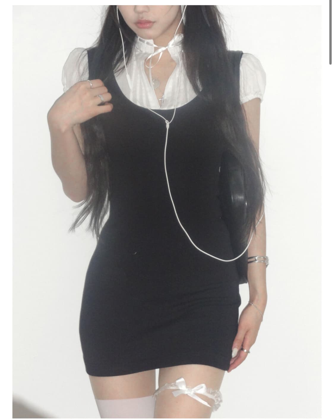 엔넘파 이터널 걸후드 드레스 angelnumber555 상품이미지1