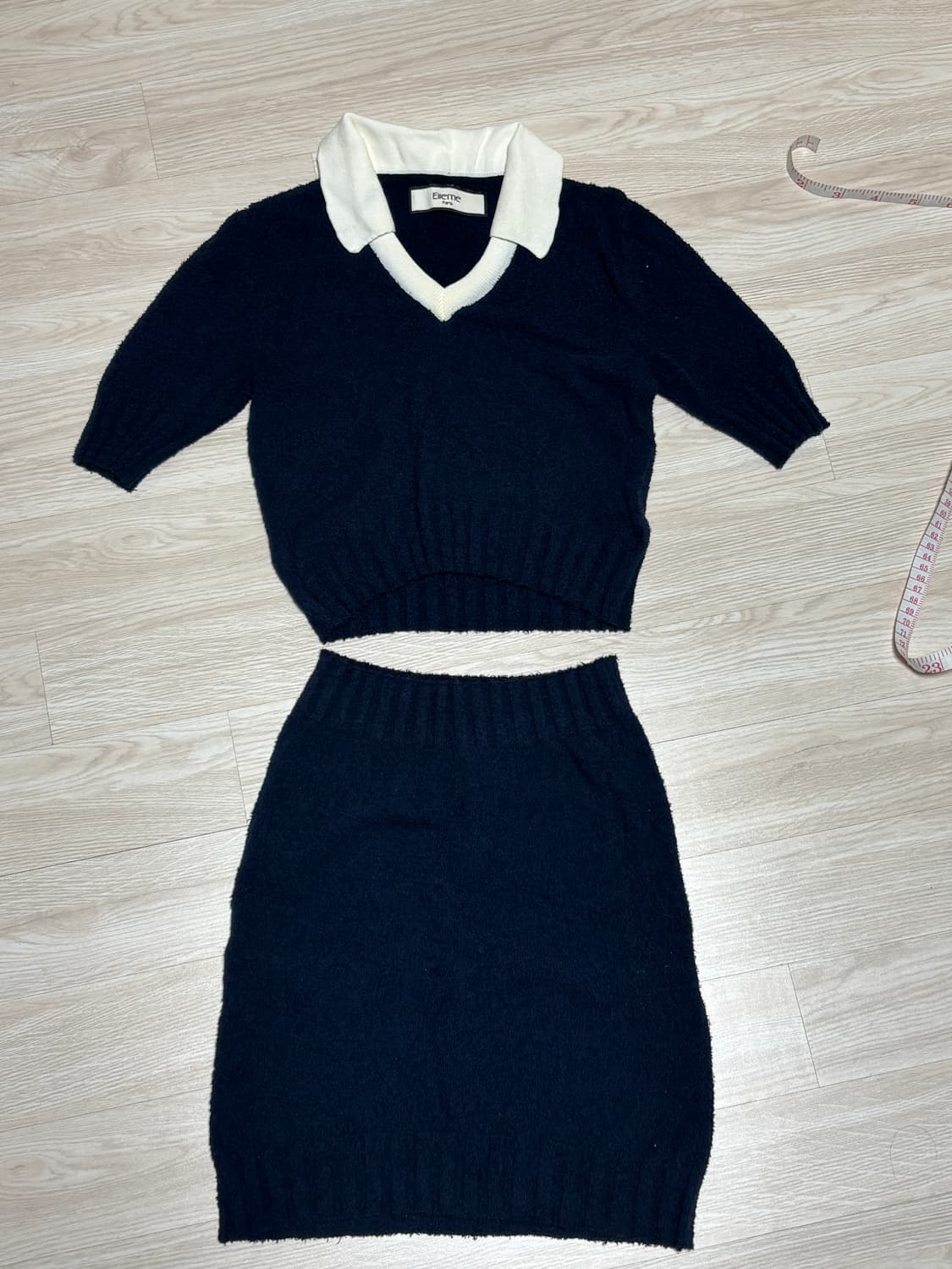 ELLEME 니트 셋업 투피스 상품이미지1