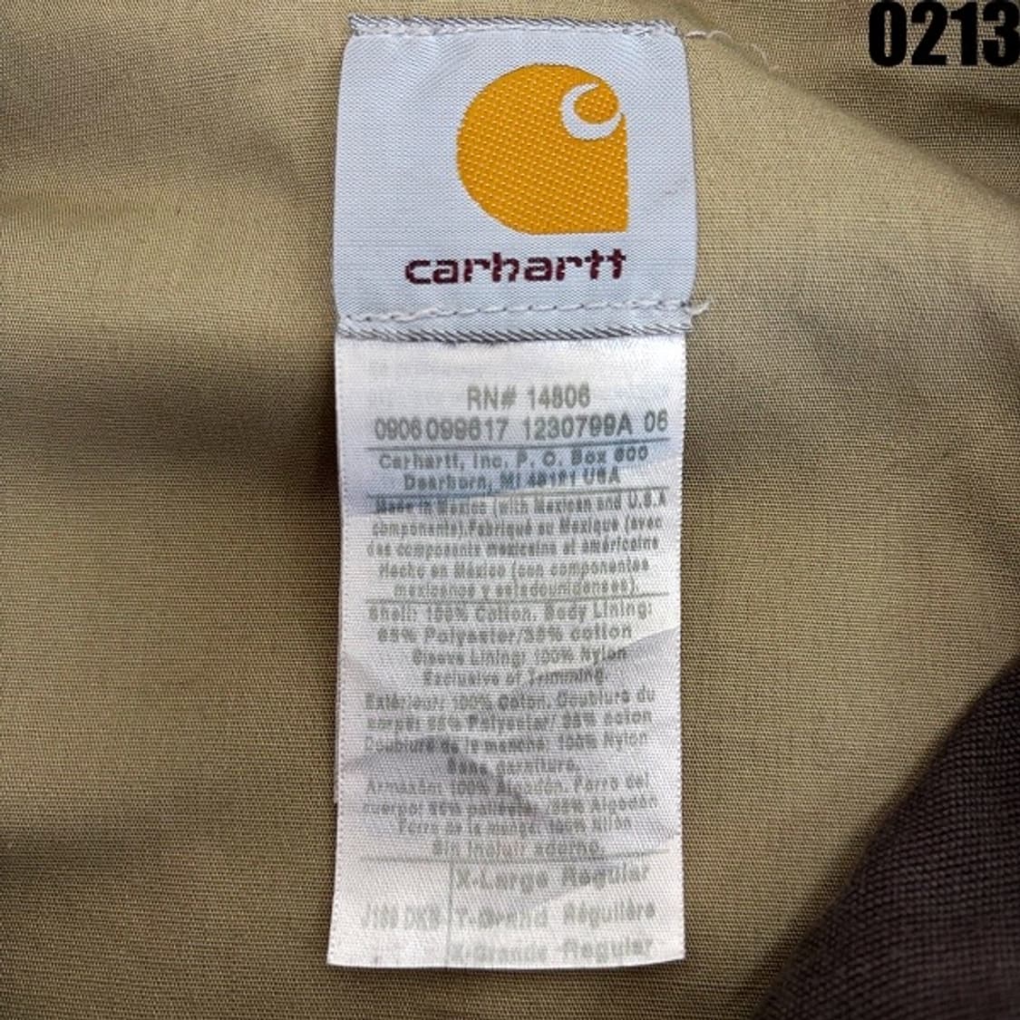 칼하트 워크 자켓 XL 0213  상품이미지6