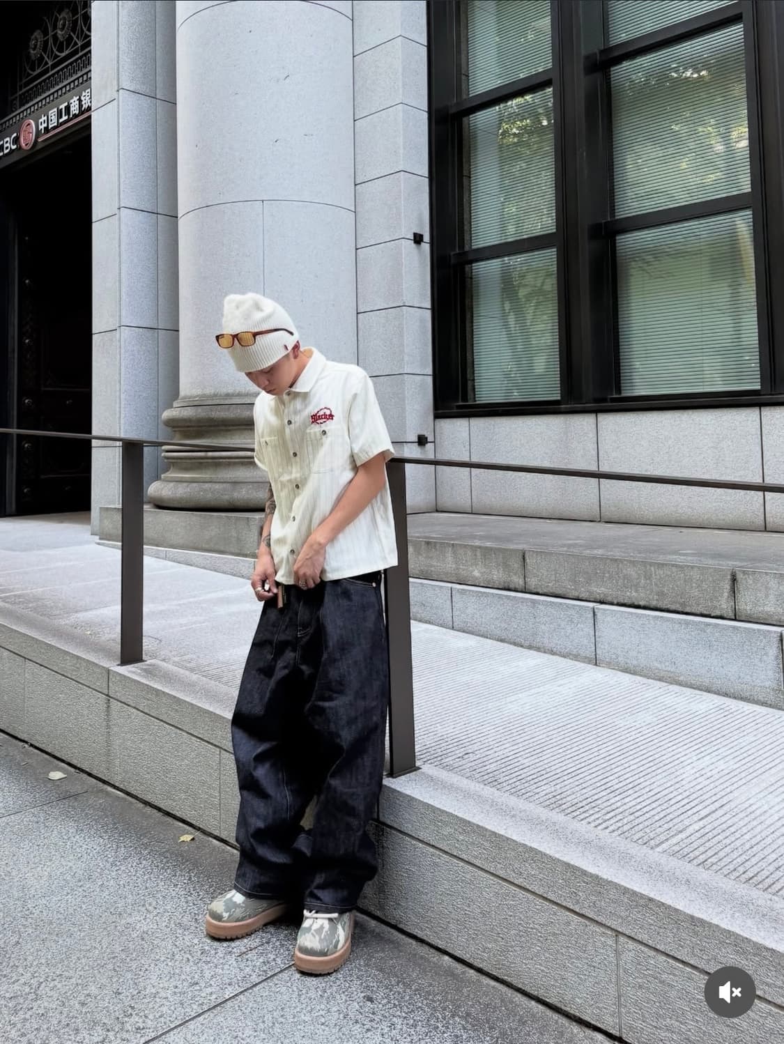 sweats collective Indigo Baggy Denim 상품이미지8