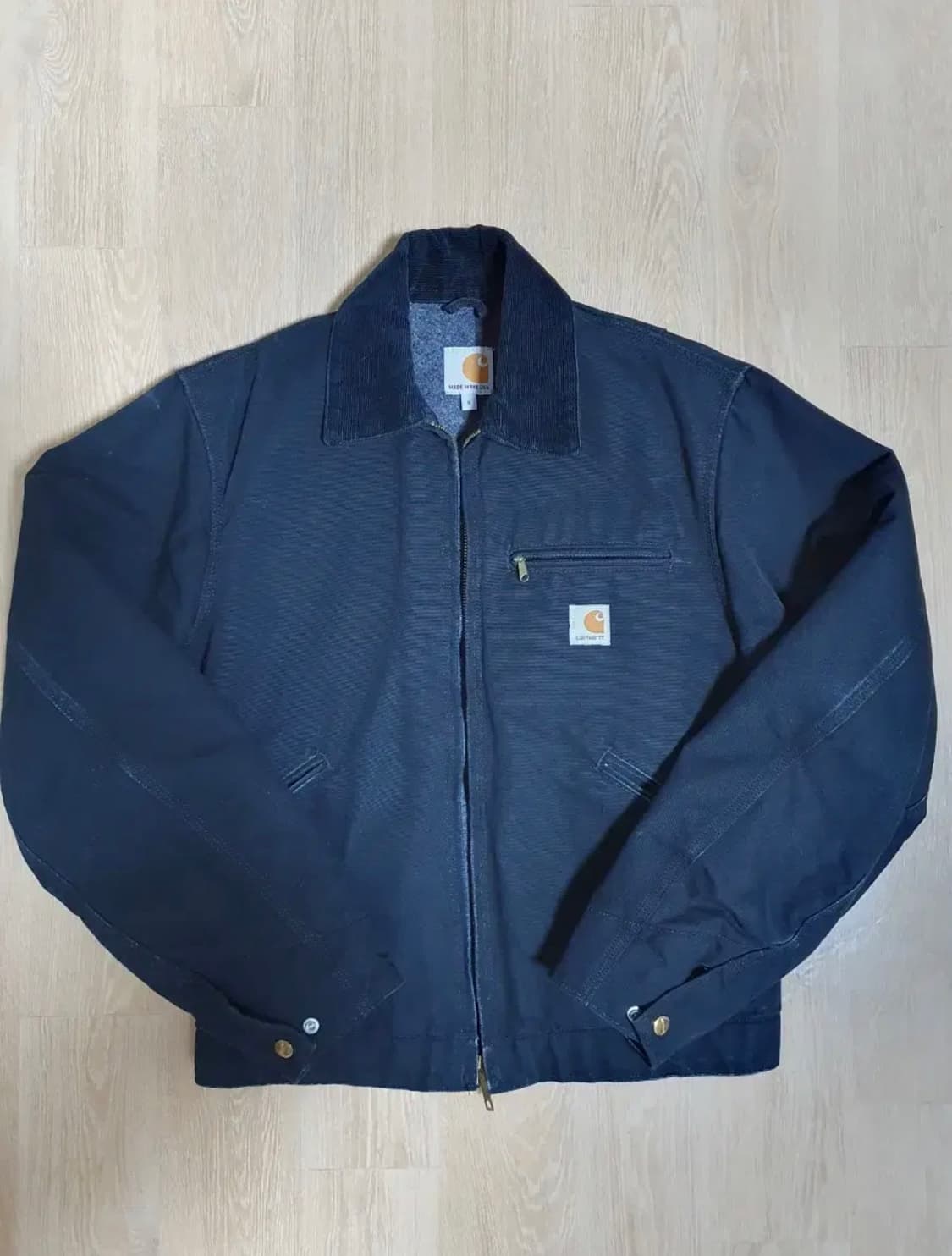 칼하트 디트로이트 J001 블랙 S 상품이미지2