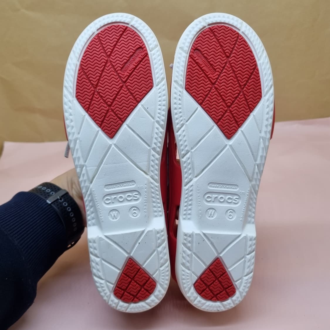 크록스 비치라인 보트슈즈 W6 230 상품이미지3