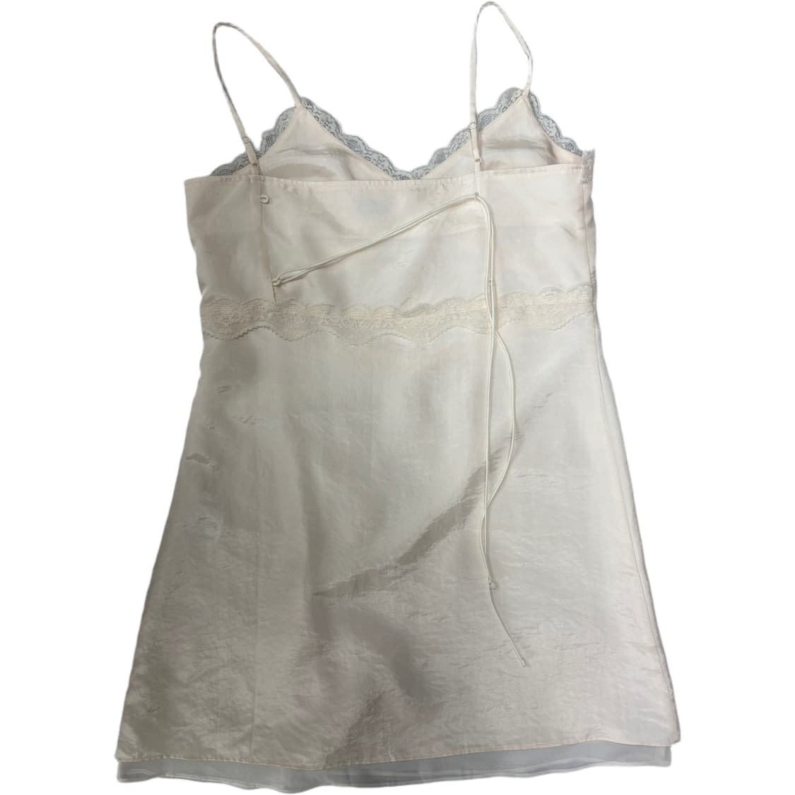 더바넷 Satin Lace Slip Dress 상품이미지2