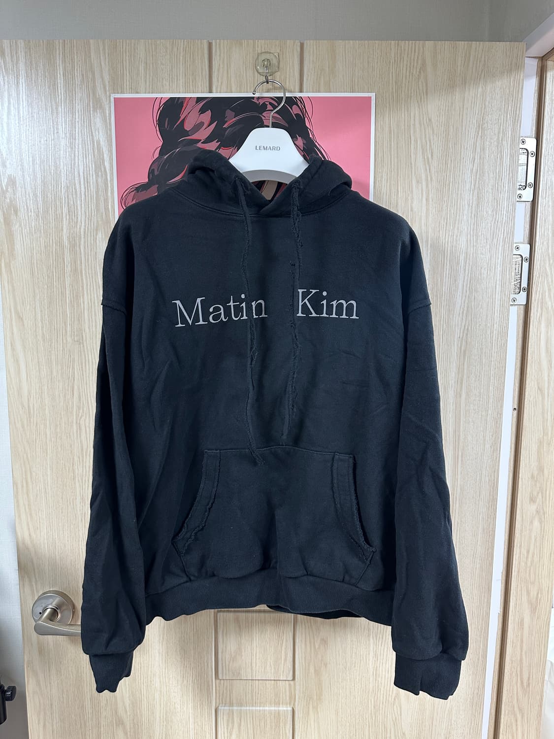 마뗑킴 후드티 옛날 디자인임 레어템 상품이미지1