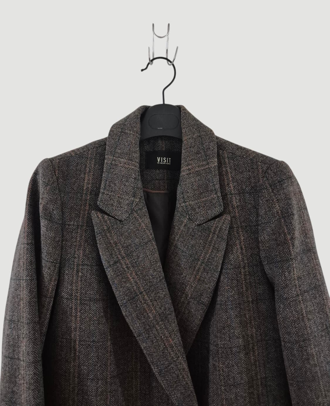 비지트인뉴욕 여자 여자 울 코트 상품이미지2