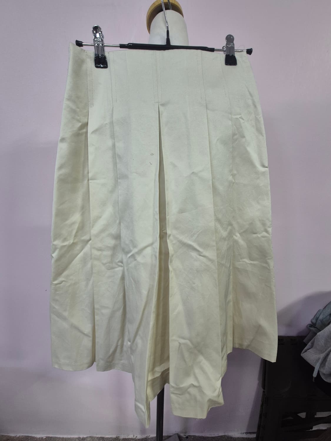 노미나떼 아이보리 주름 스커트 상품이미지2