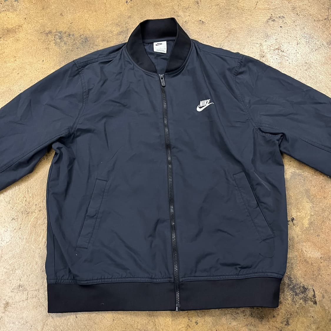 [정품/XL] 나이키 블랙 봄버 자켓 b19 상품이미지3