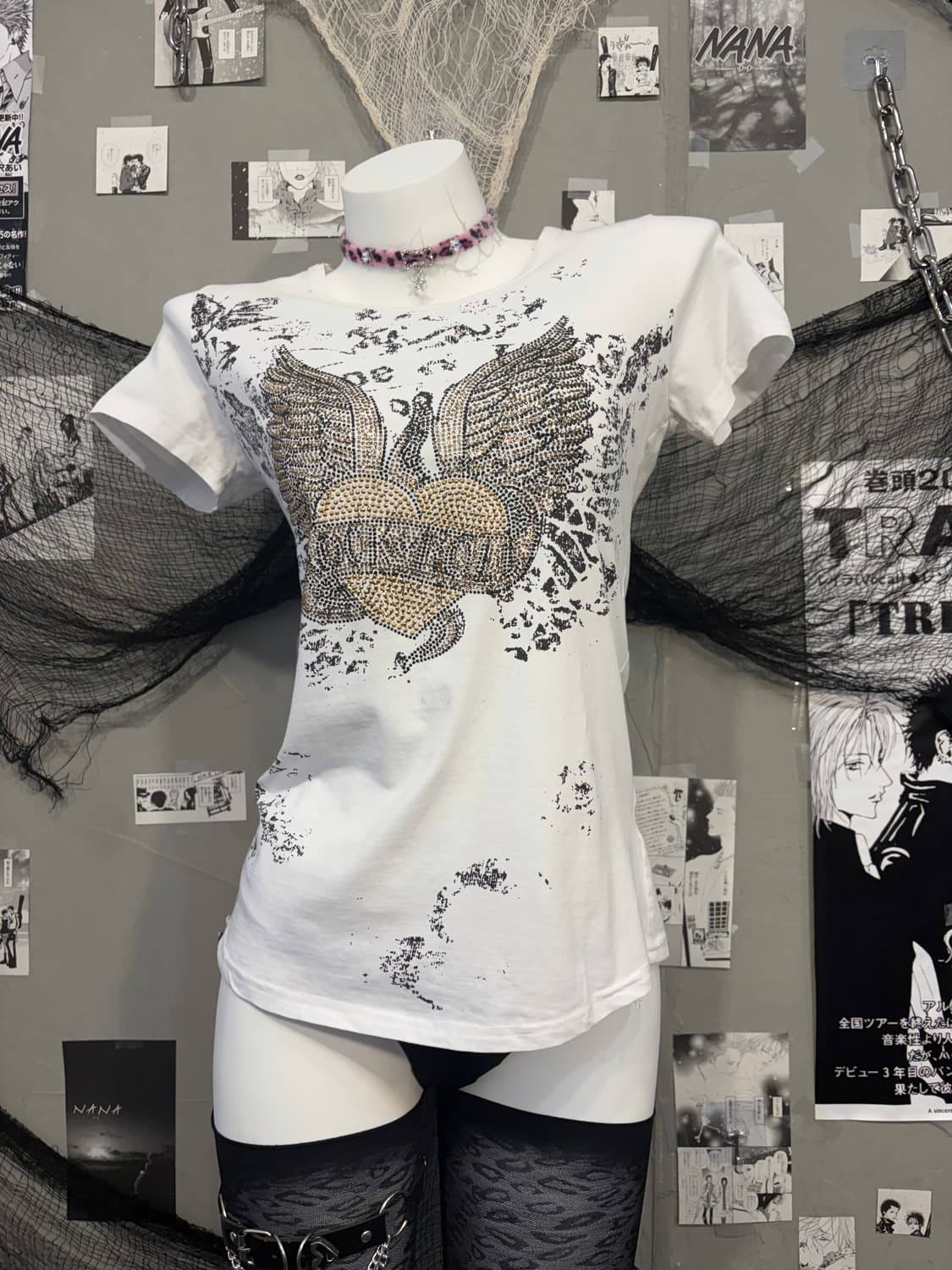 PUNK ROCK&ROLL cubic halfsleeve 상품이미지5