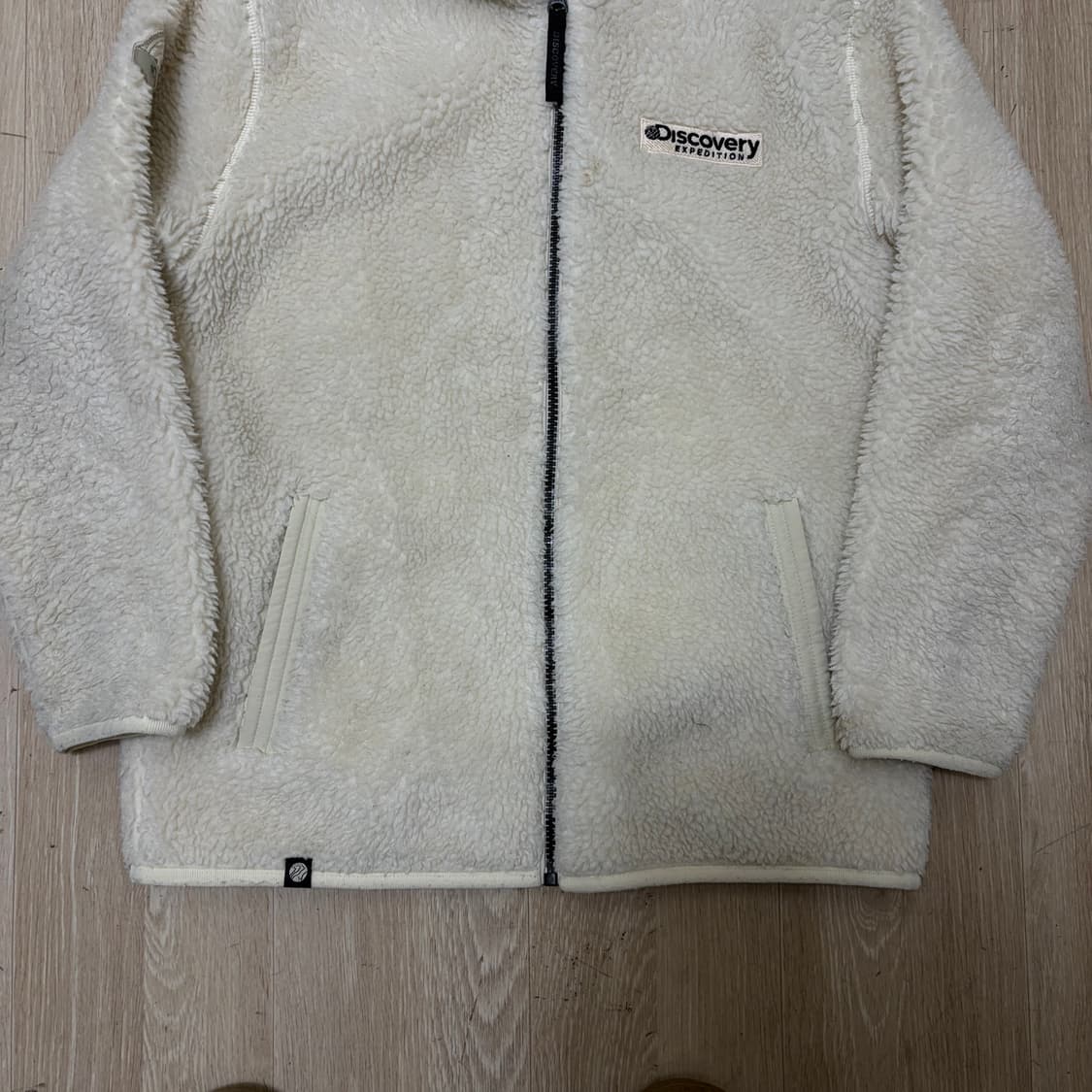 디스커버리 키즈 양털 뽀글이 후리스 자켓 150  상품이미지4