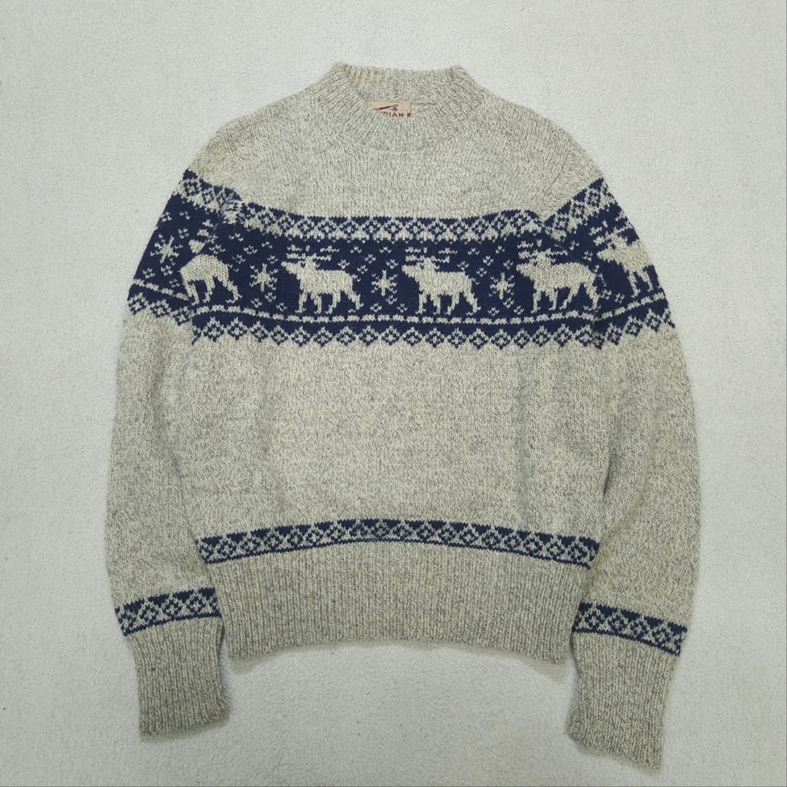 Made in usa 빈티지 울 니트 상품이미지1