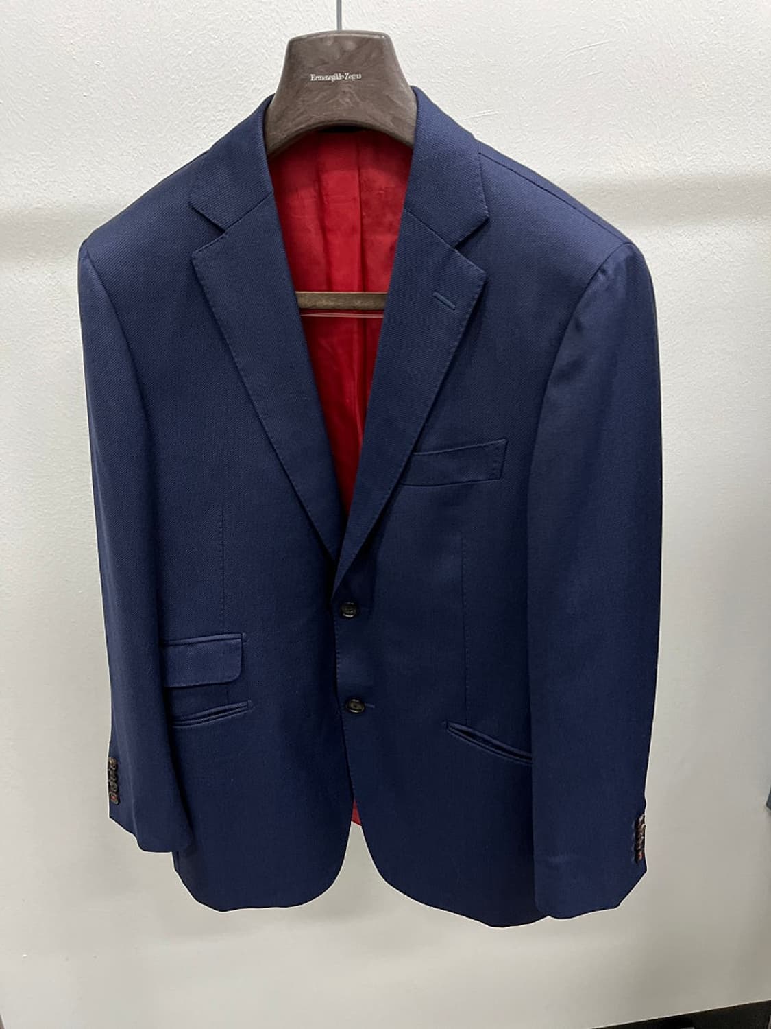 95-100) 수트서플라이 네이비 콤비자켓  상품이미지3