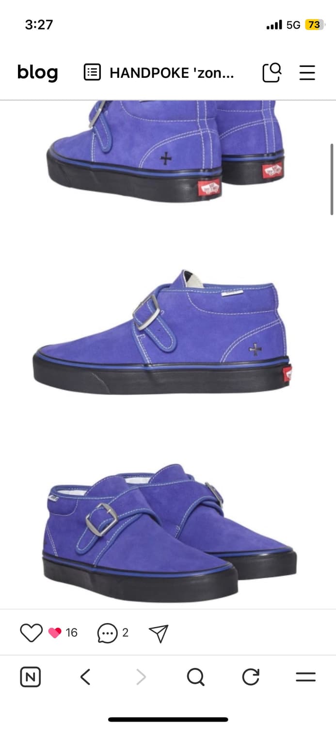 반스x노아 콜라보 신발 상품이미지1