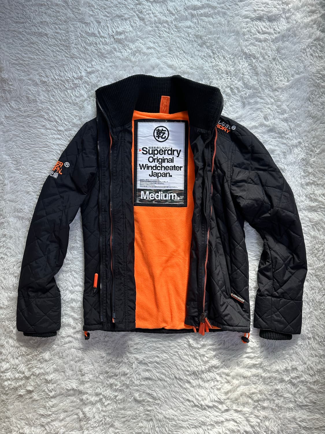 슈퍼드라이 윈드치터 퀼팅 자켓 M 상품이미지1