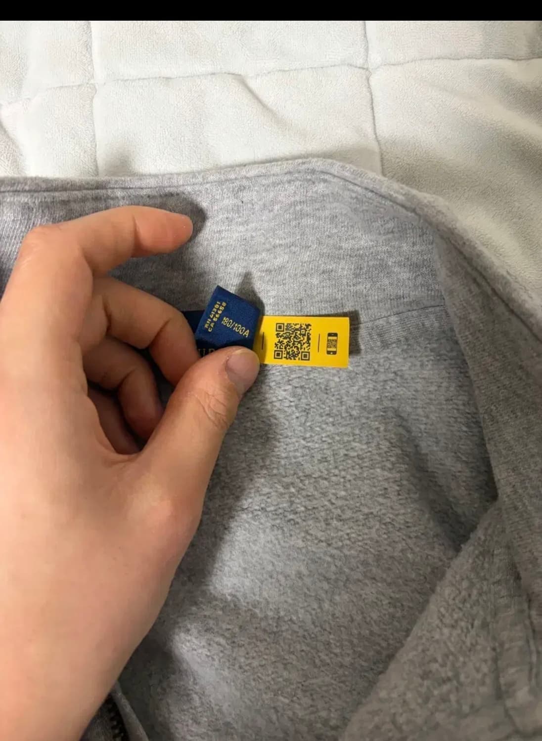 폴로 랄프로렌 플리스 반집업 맨투맨 L) QR 정품 상품이미지4