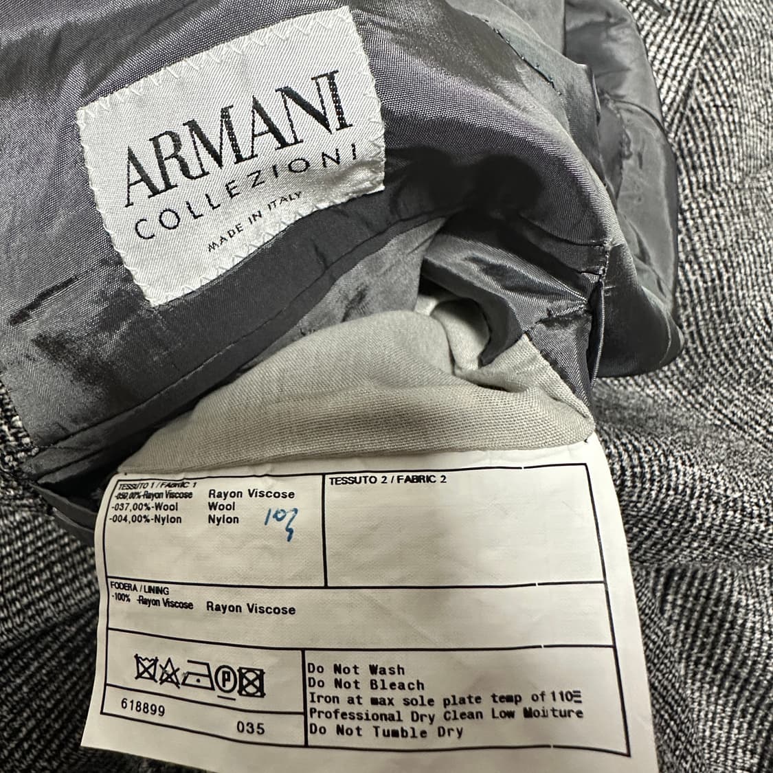 ARMANI collezioni italy made jacket 상품이미지4
