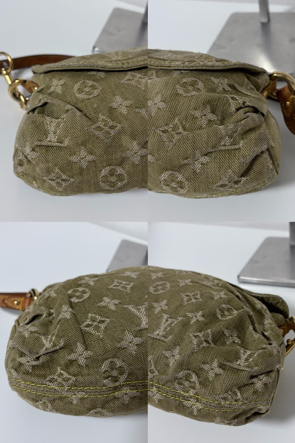 루이비통 데님 플리티백 카키 상품이미지9
