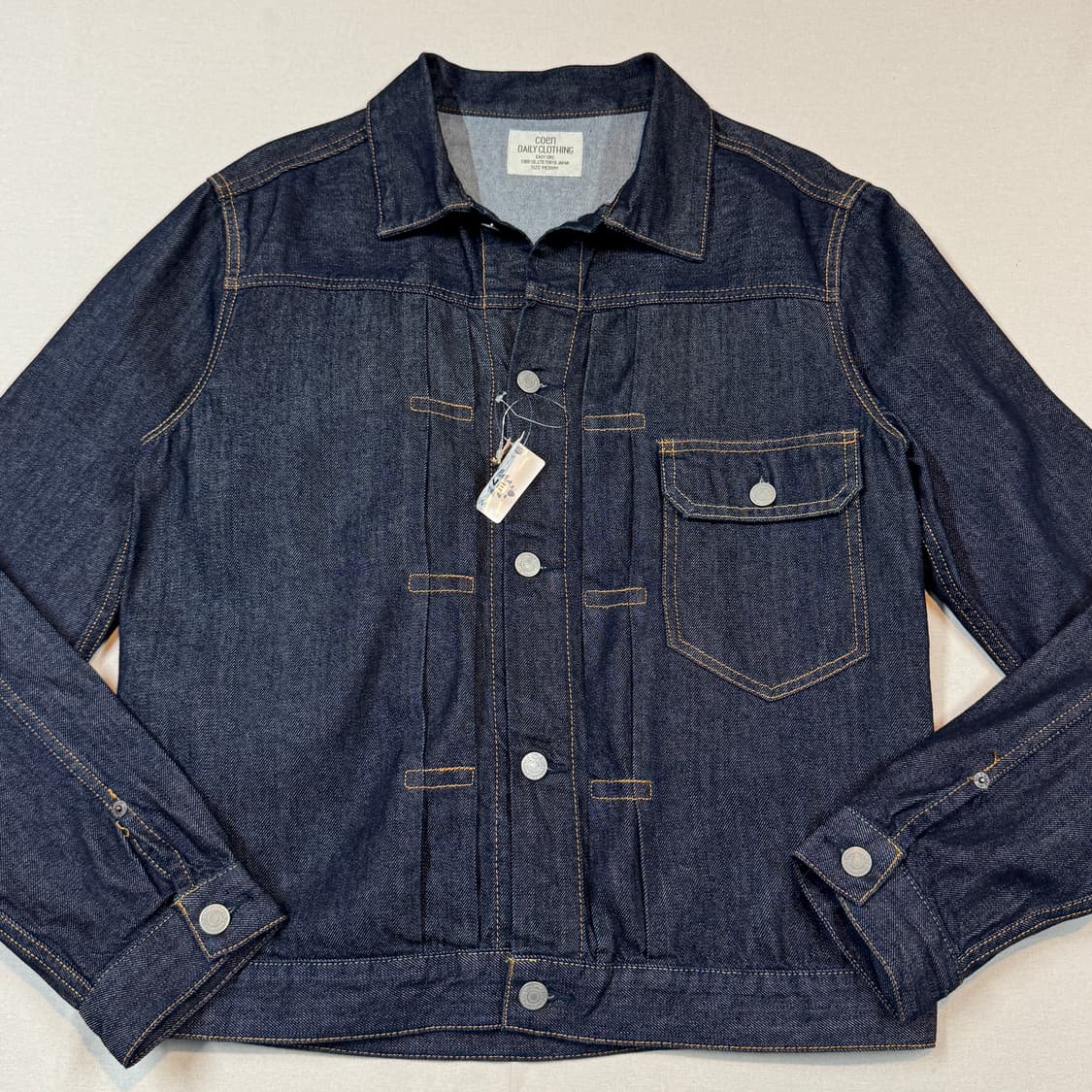 M) 코엔(COEN) USA 코튼 1nd 타입 1세대 데님 자켓 상품이미지2