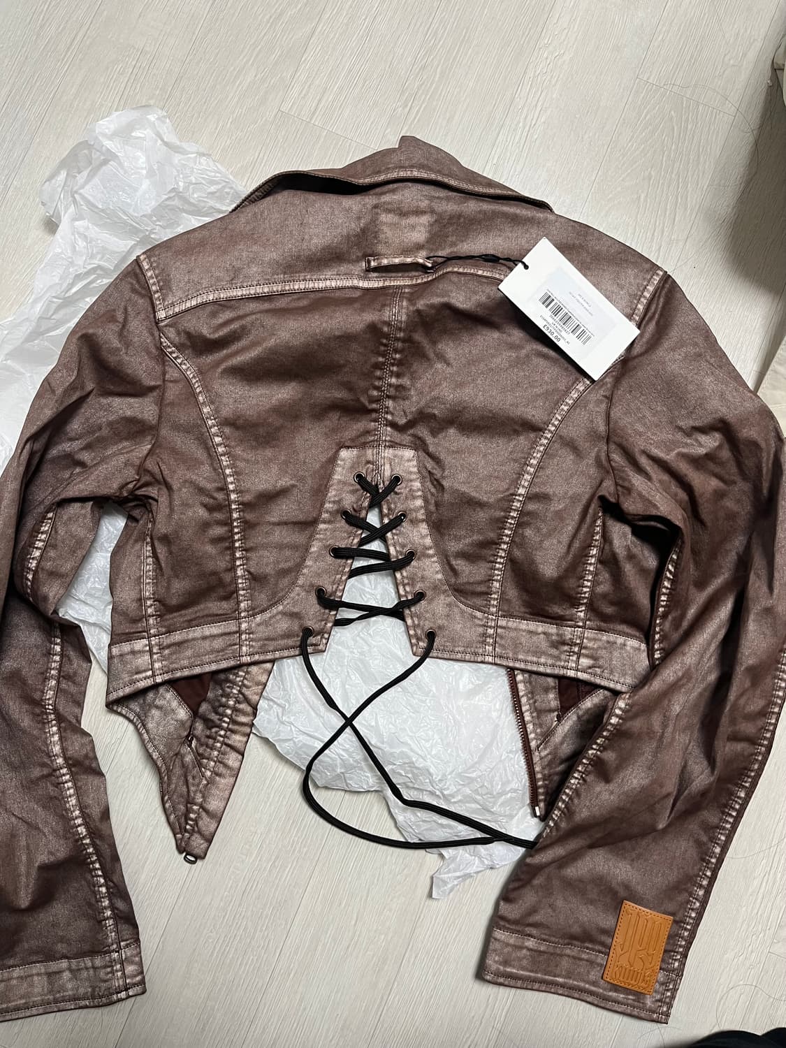 장폴고티에 코르셋데님자켓 새상품 상품이미지6