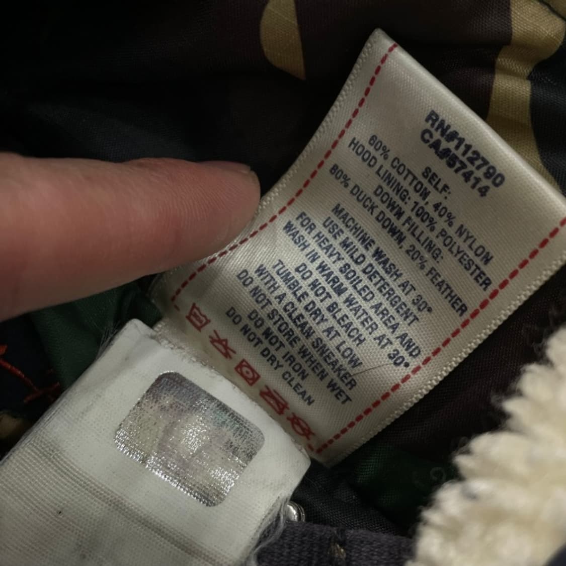 90-95 트루릴리전 덕다운 패딩  상품이미지6
