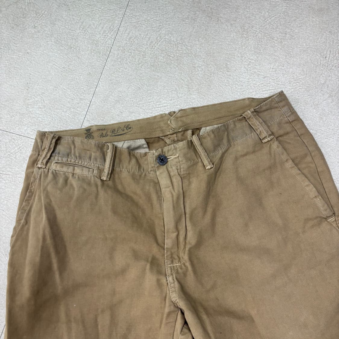 폴로 랄프로렌 워싱 코튼 팬츠 상품이미지2