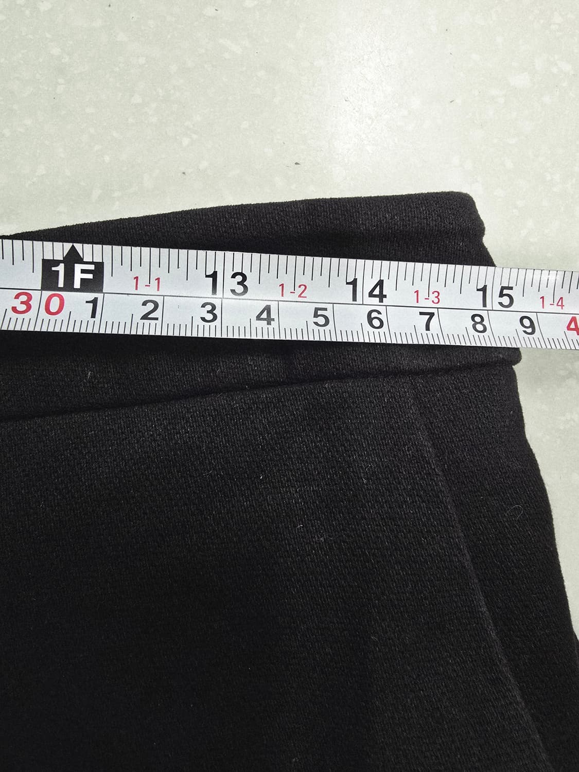 이새 검정색 와이드핏 슬랙스 핀턱 바지 상품이미지6