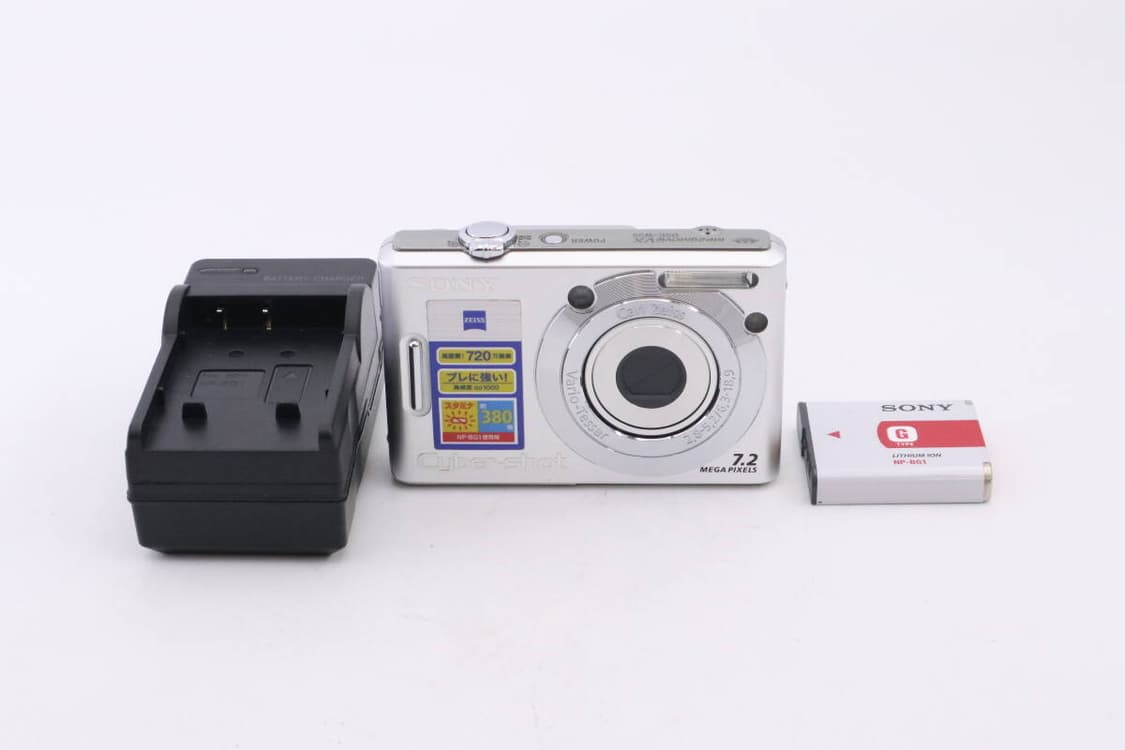 SONY DSC-W35 소니 사이버 샷 컴팩트 디지털 카메라 실버 상품이미지1