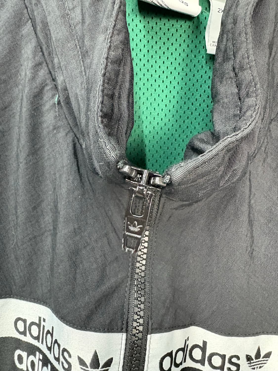 아디다스 R.Y.V 그린 컬러 윈드 아노락 자켓 A2753 상품이미지5