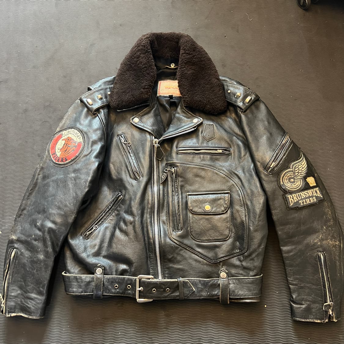 80s Lee Trevor D포켓 라이더자켓 부코j24 상품이미지3