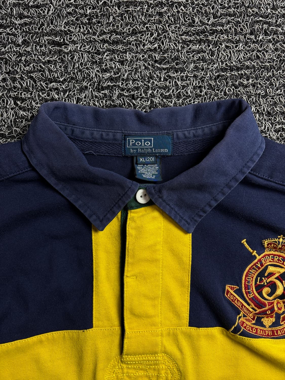 폴로 랄프로렌 아메카지 빅로고 패치 럭비 티셔츠 1515 상품이미지4