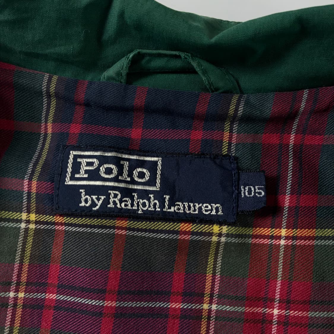 Polo 폴로 랄프로렌 90‘s 그린 쉴드로고 바리쿠다 헤링턴 자켓 상품이미지5