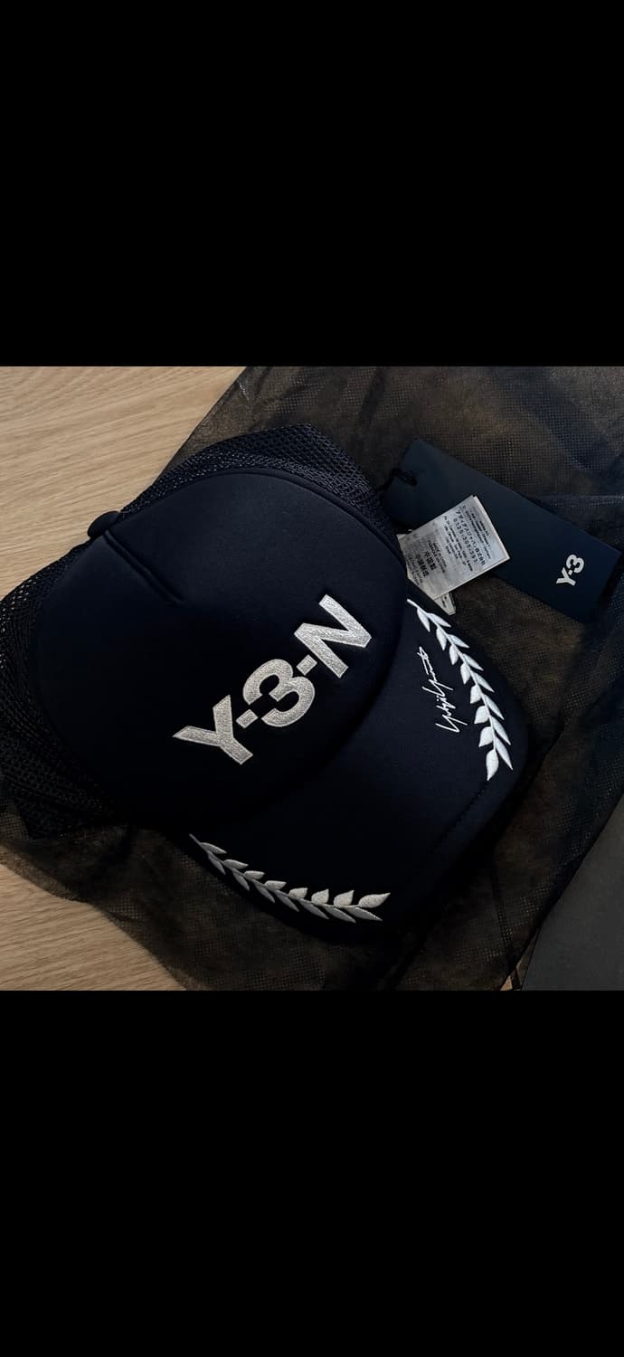 Y3 네이버후드 자수 볼캡 상품이미지1