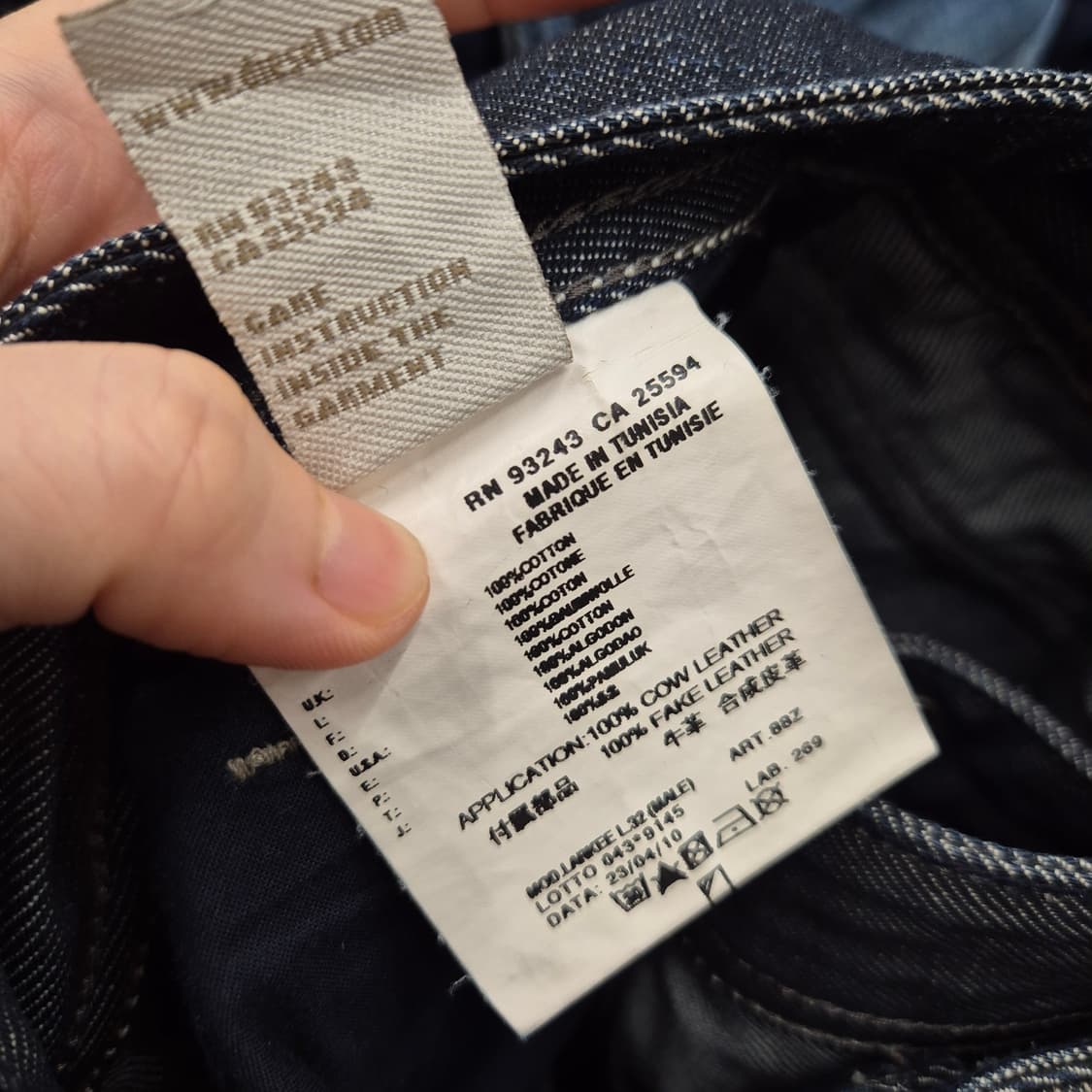 디젤 라키 레귤러 스트레이트핏 31 상품이미지9