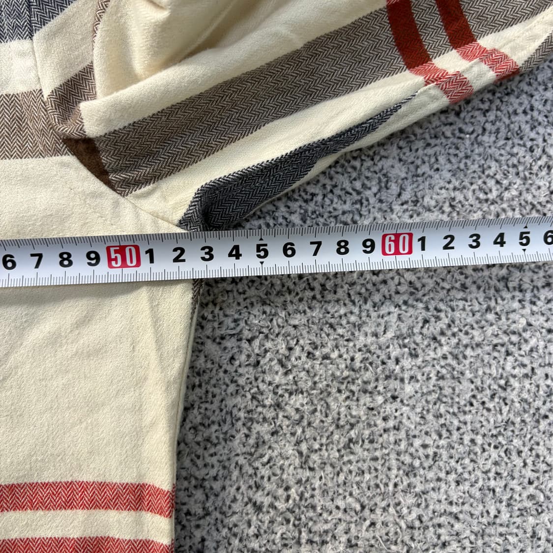 100 빈폴 체크 셔츠 남방 슬림핏 0317J 상품이미지5