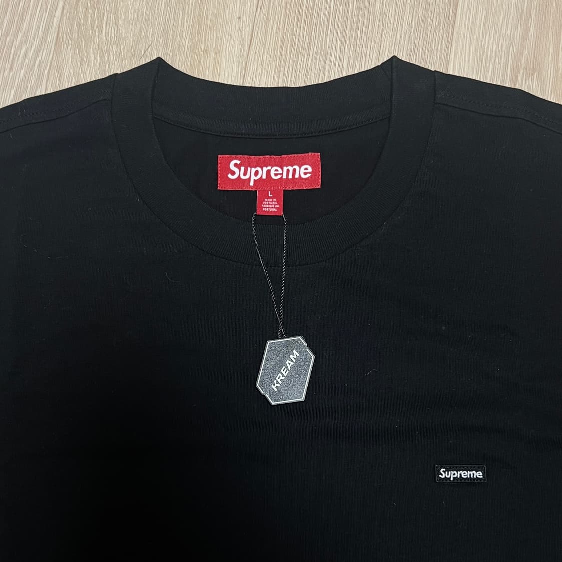 슈프림 스몰 박스 롱슬리브 티셔츠 블랙 L 상품이미지3