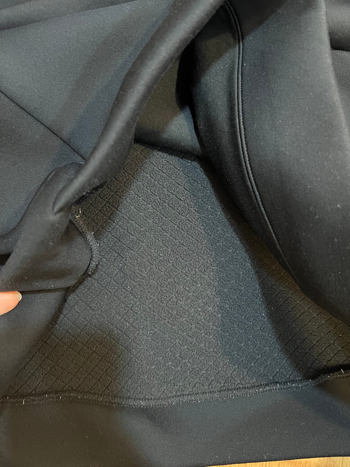 나이키 남성 블랙 하이브리드 스웻티셔츠 하프집업 트레이닝티셔츠 상품이미지6