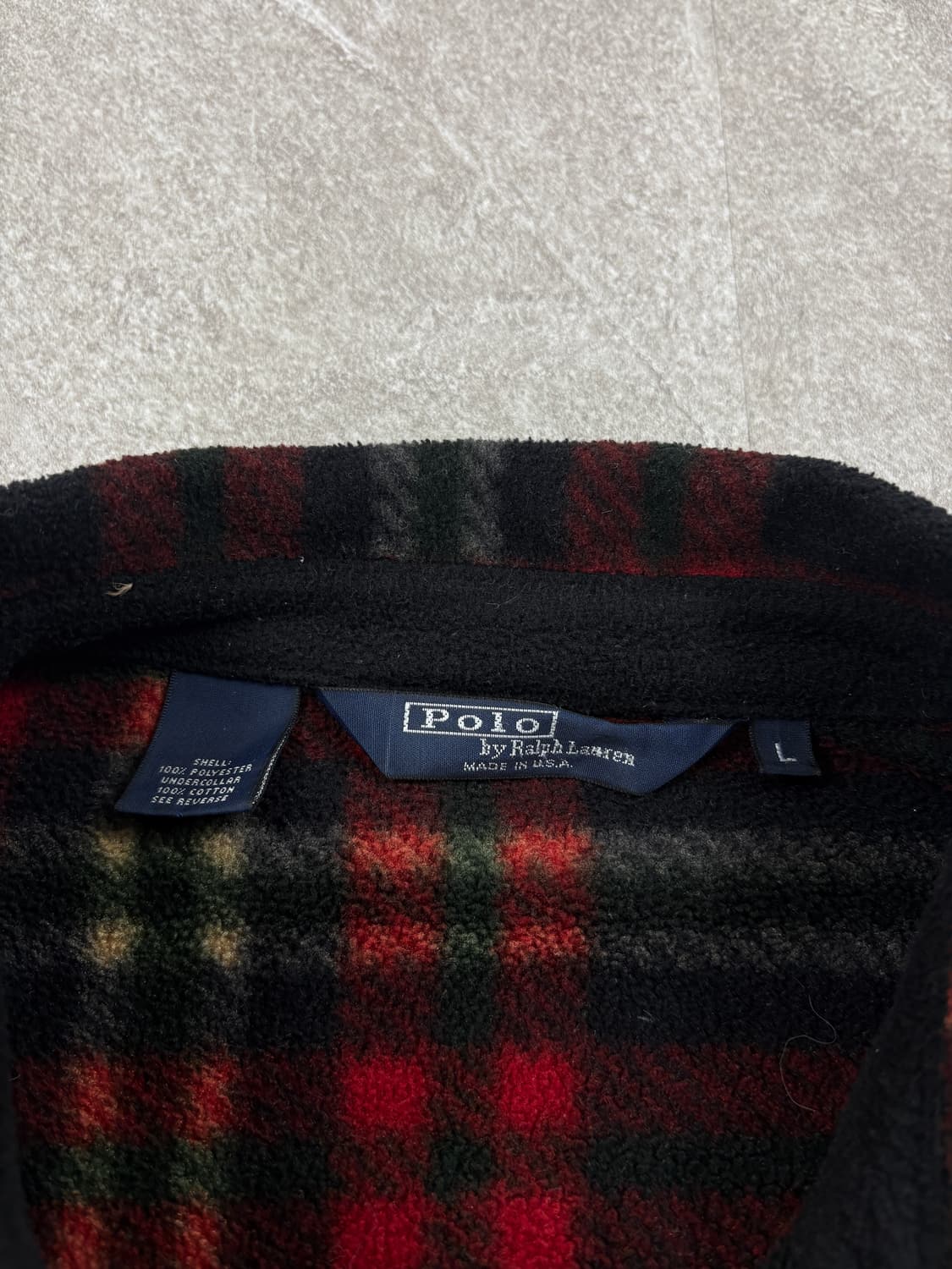 Polo Ralph Lauren Check Fleece Jacket  상품이미지6