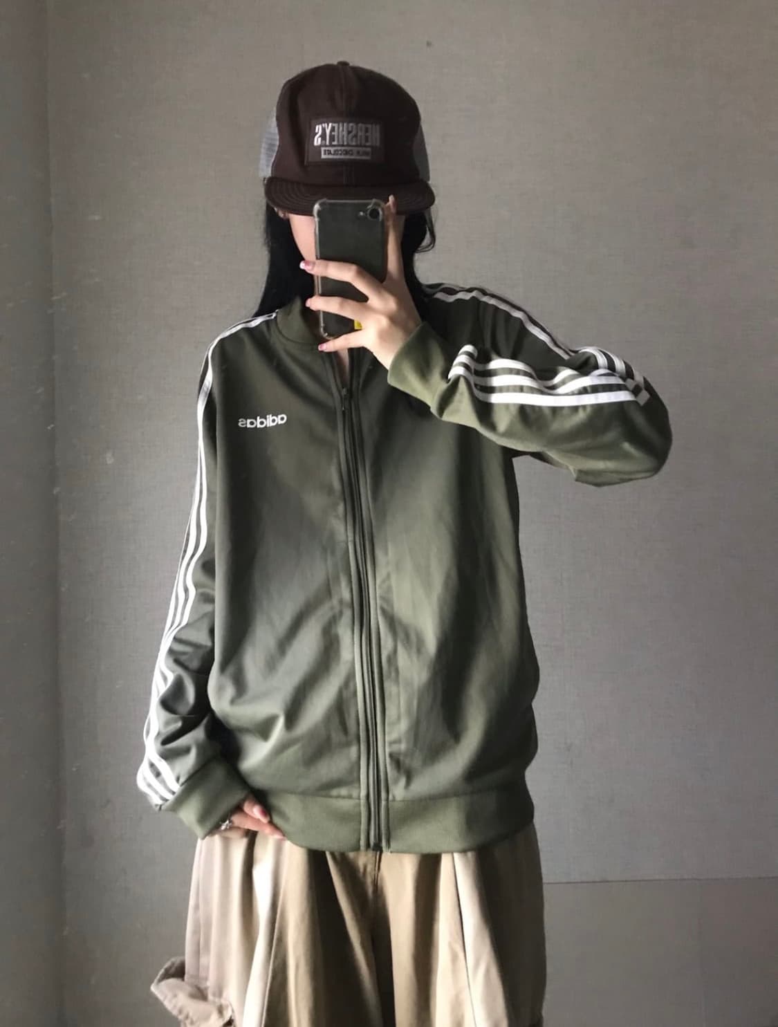 아디다스 카키 인기 져지 상품이미지1