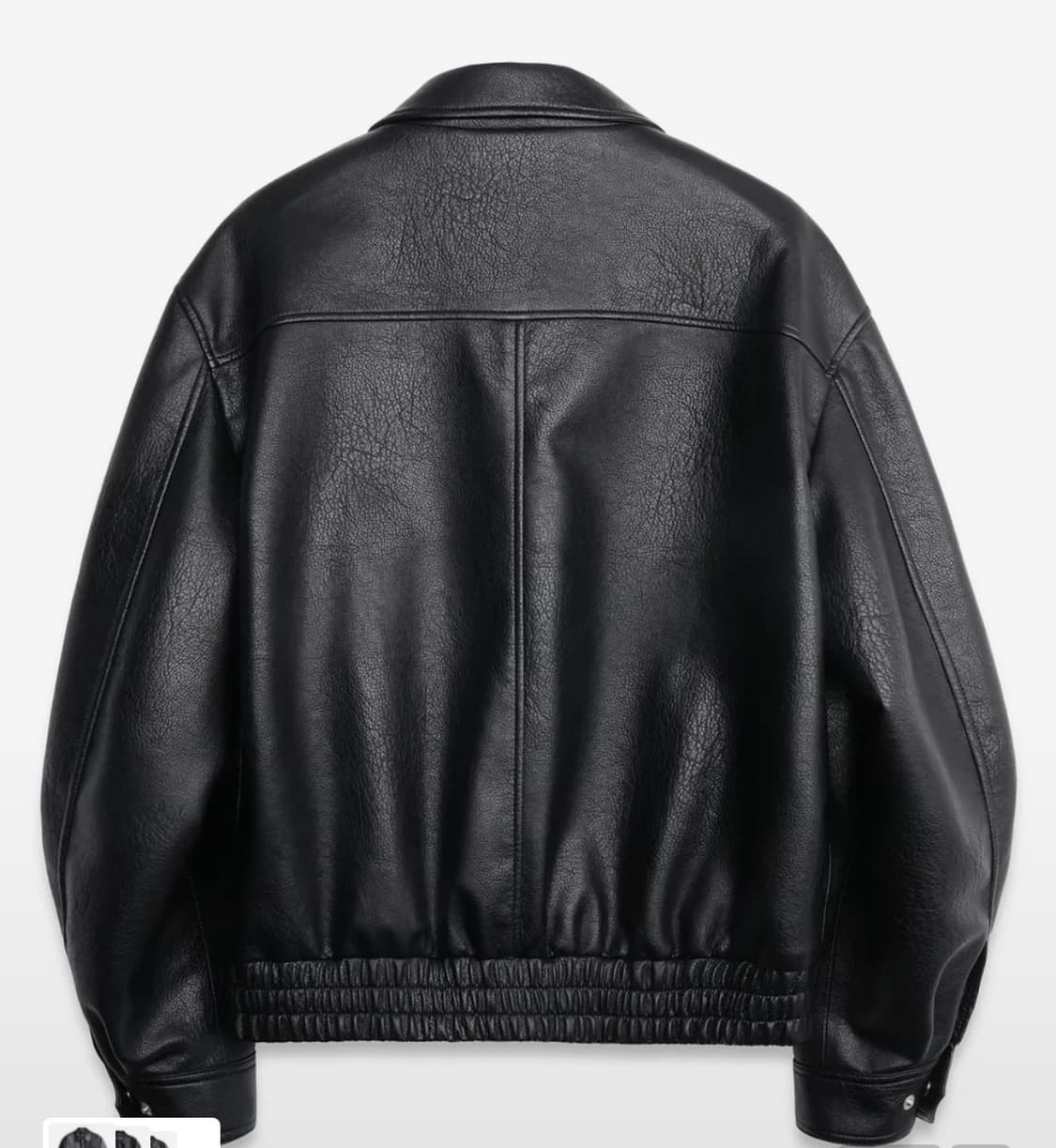 도프제이슨 크리즈레더 A-2 자켓 블랙 M 상품이미지2