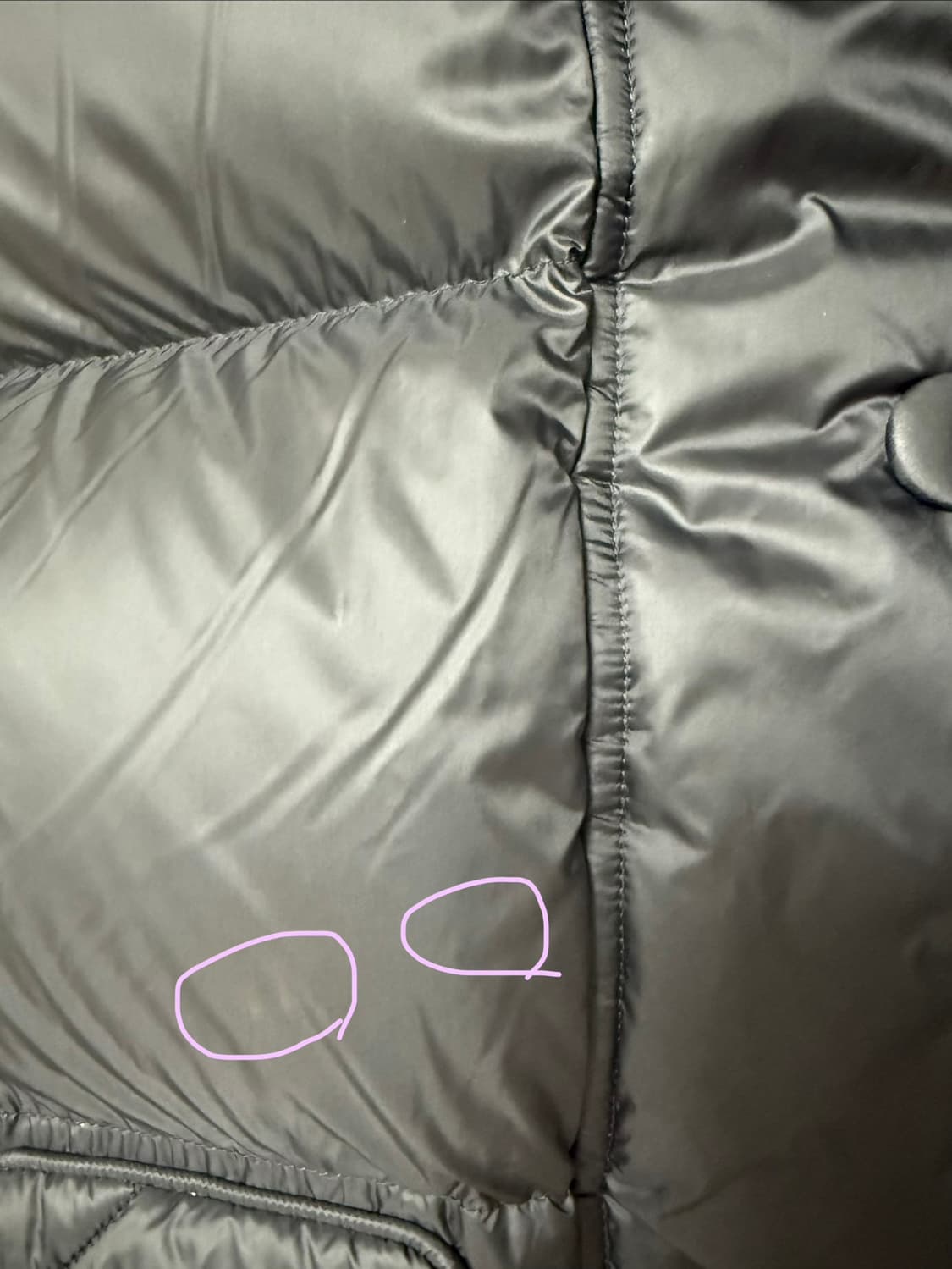 옌키옌키 베어 블랙 패딩 xs 상품이미지8