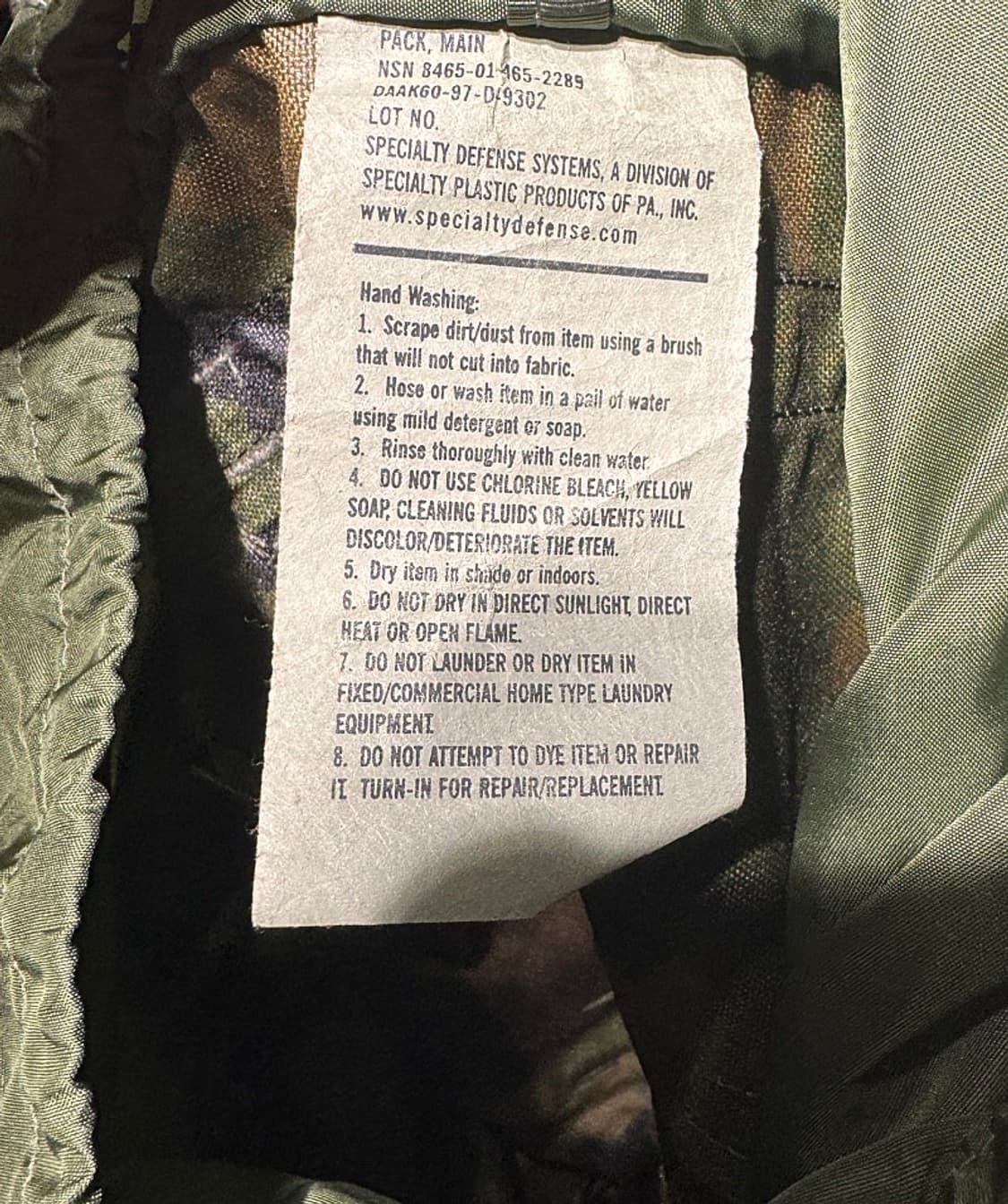 m81 우드랜드 카모 몰리 메인백 상품이미지6
