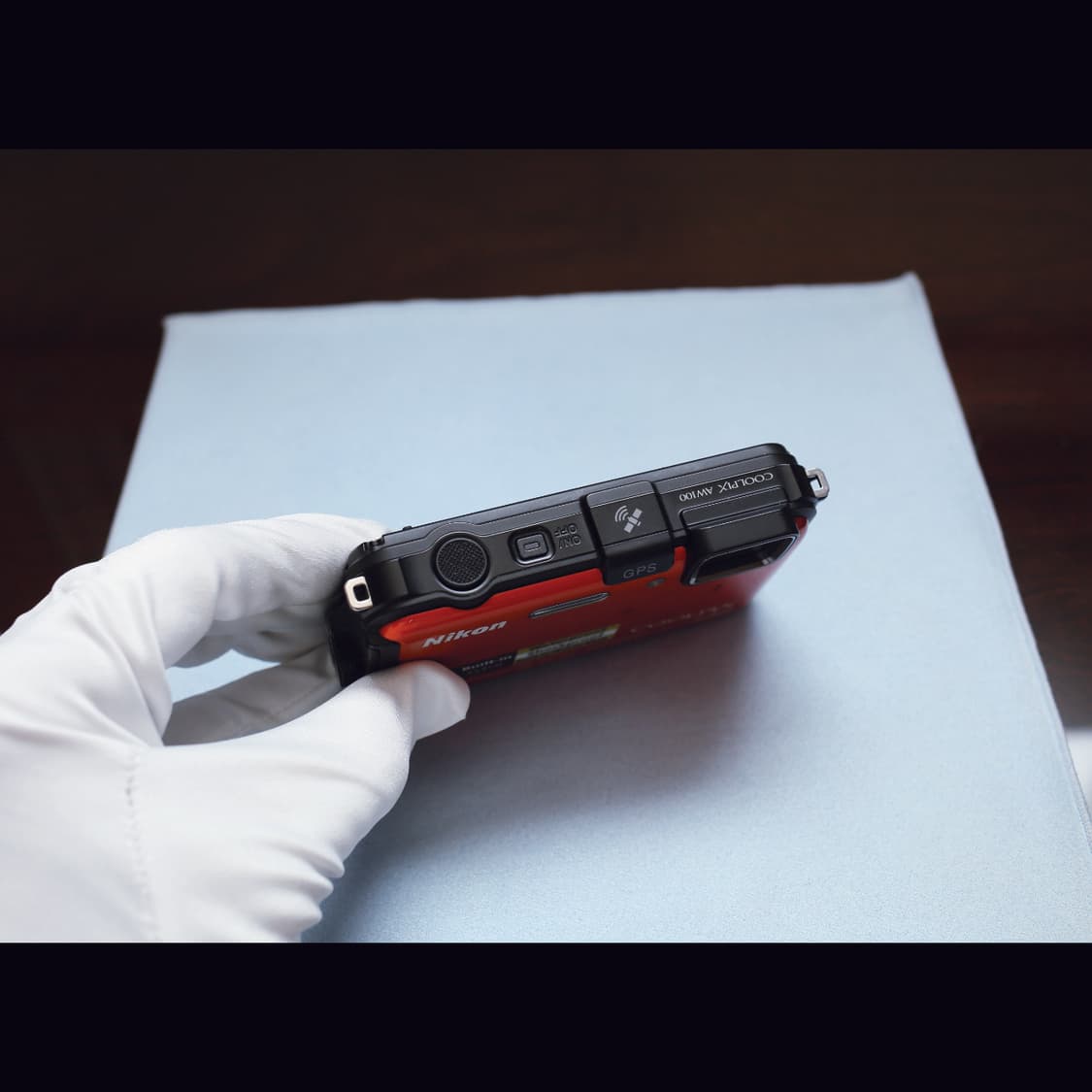 레어<준 민트급><한글>니콘 쿨픽스 aw100 오렌지 빈티지 디카 상품이미지3