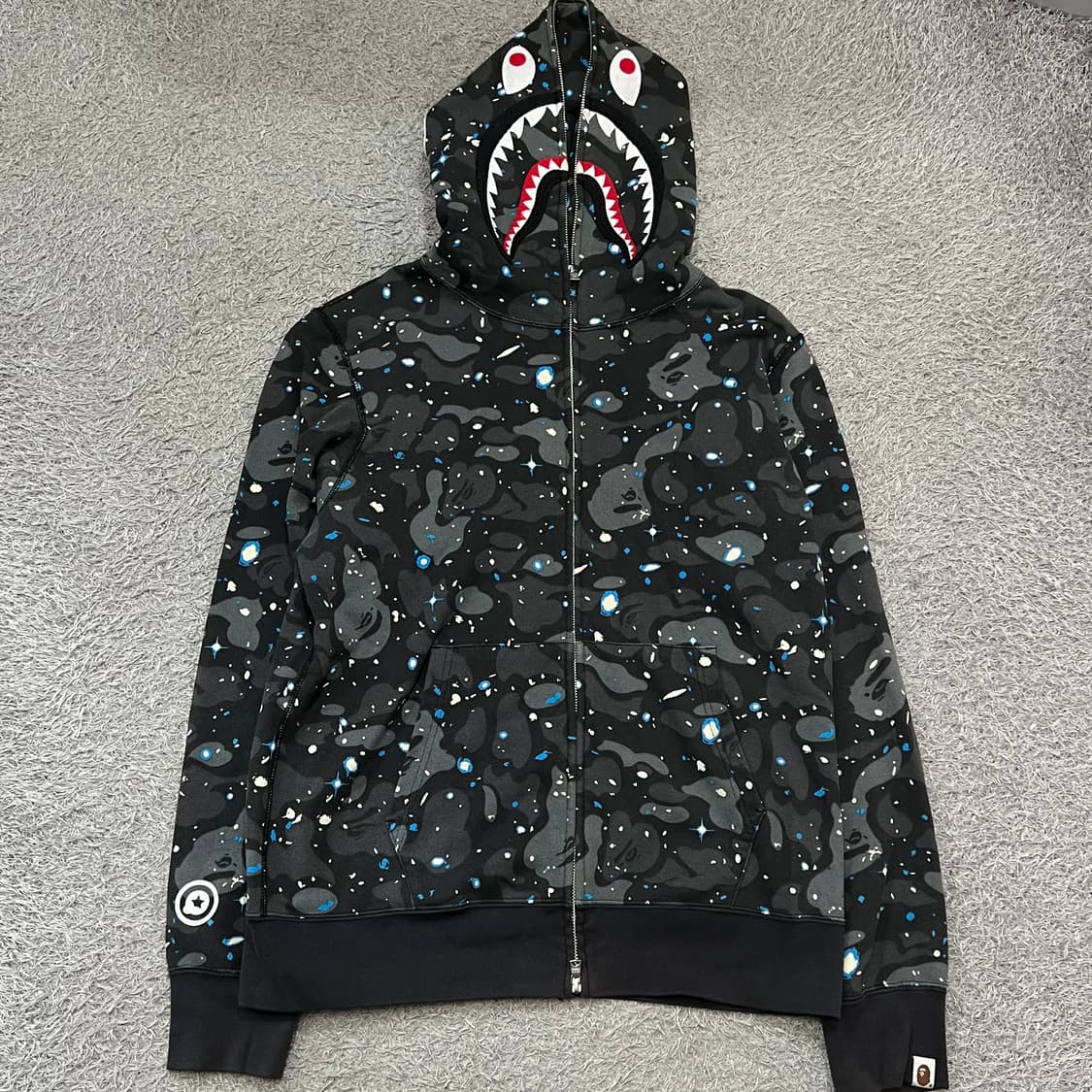 [100] 베이프 스페이스 샤크 후드집업 상품이미지2