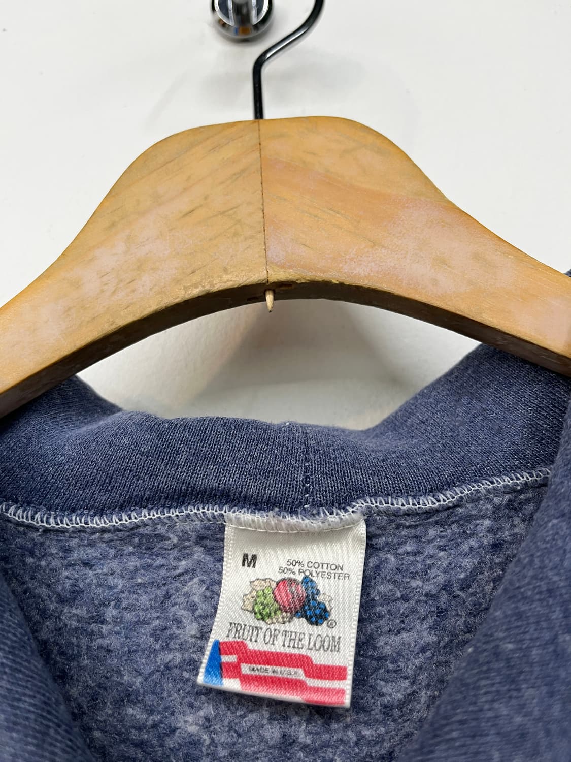 90's FRUIT OF THE LOOM made in u.s.a 후드티 상품이미지8