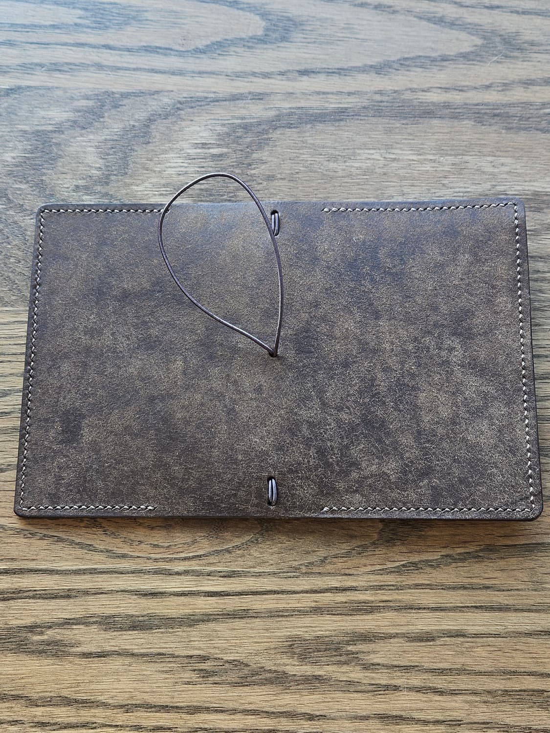 패스포트 사이즈의 작은 가죽 노트 커버 #가죽커버 상품이미지8