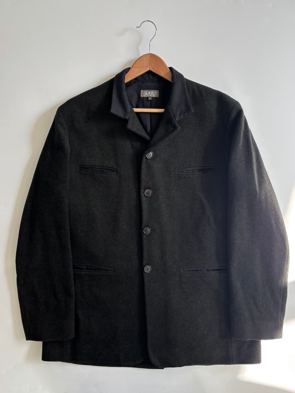 A.P.C. 아페쎄 카키그린 울 자켓 상품이미지5