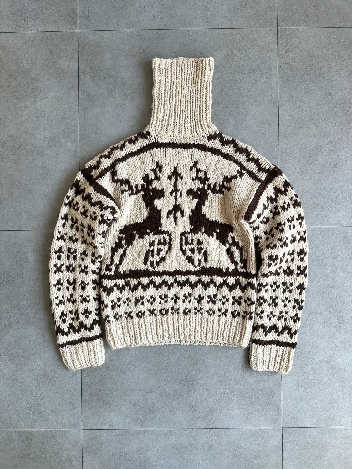 돌체앤가바나 2000s 하이넥 코위찬 니트 상품이미지1