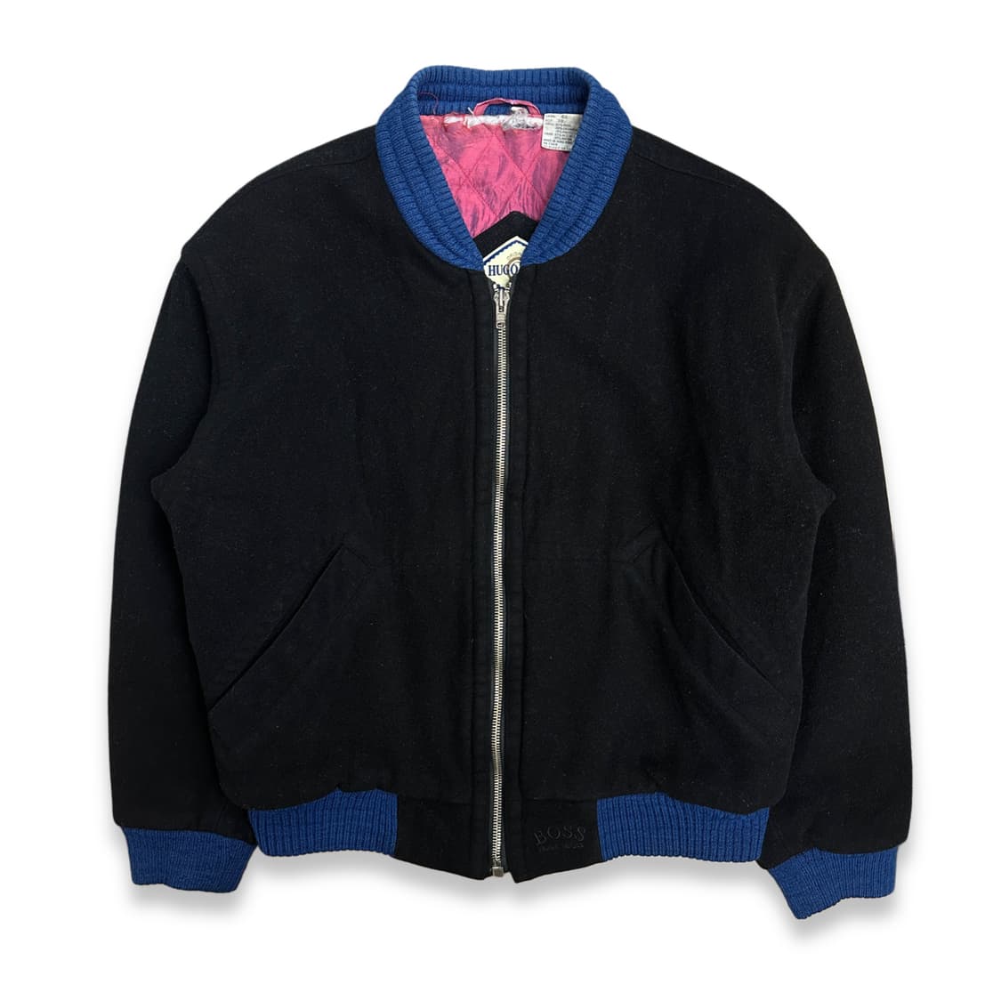 80s HUGO BOSS 울 캐시미어 봄버 자켓 48 상품이미지1